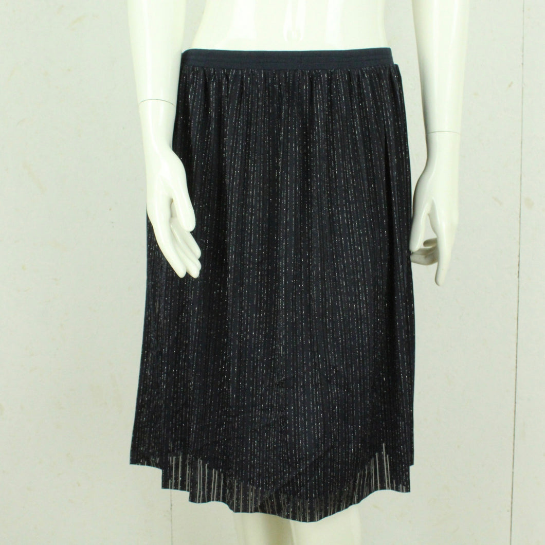 Second Hand SELECTED FEMME Rock Gr. 38 dunkelblau silber (*)