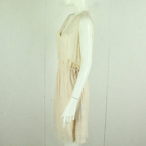 Second Hand SECOND FEMALE Kleid Gr. L rosa silber gepunktet (*)