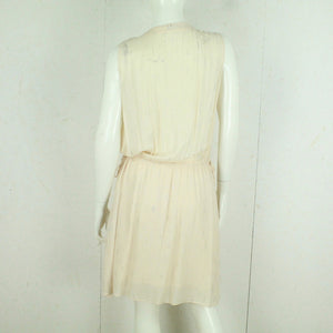 Second Hand SECOND FEMALE Kleid Gr. L rosa silber gepunktet (*)