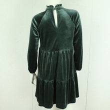Laden Sie das Bild in den Galerie-Viewer, Second Hand MONKI Samtkleid Gr. S grün (*)