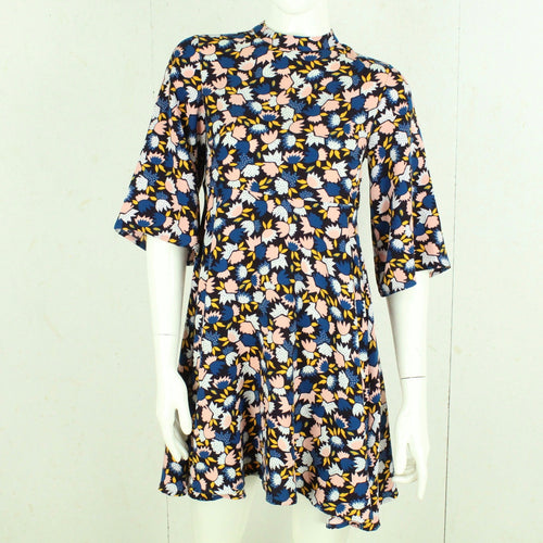 Second Hand MONKI Kleid Gr. 36 lila bunt gemustert (*)