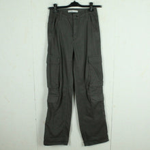 Laden Sie das Bild in den Galerie-Viewer, Second Hand BERSHKA Cargohose Gr. 36 grau uni Hose (*)