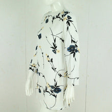 Laden Sie das Bild in den Galerie-Viewer, Second Hand FREEQUENT Kleid Gr. M blau weiß gestreift (*)