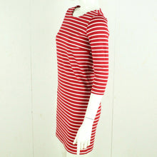 Laden Sie das Bild in den Galerie-Viewer, Second Hand SOYACONCEPT Kleid Gr. S rot weiß gestreift (*)