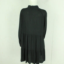 Laden Sie das Bild in den Galerie-Viewer, Second Hand BOII Kleid Gr. M blau schwarz gemustert (*)