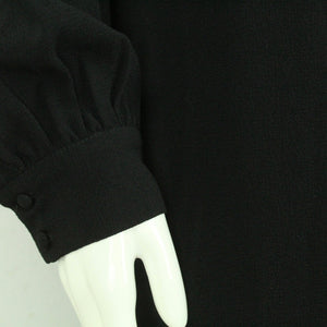 Second Hand HOFMANN COPENHAGEN Midikleid Gr. 34 schwarz uni Mod. Celina (*)
