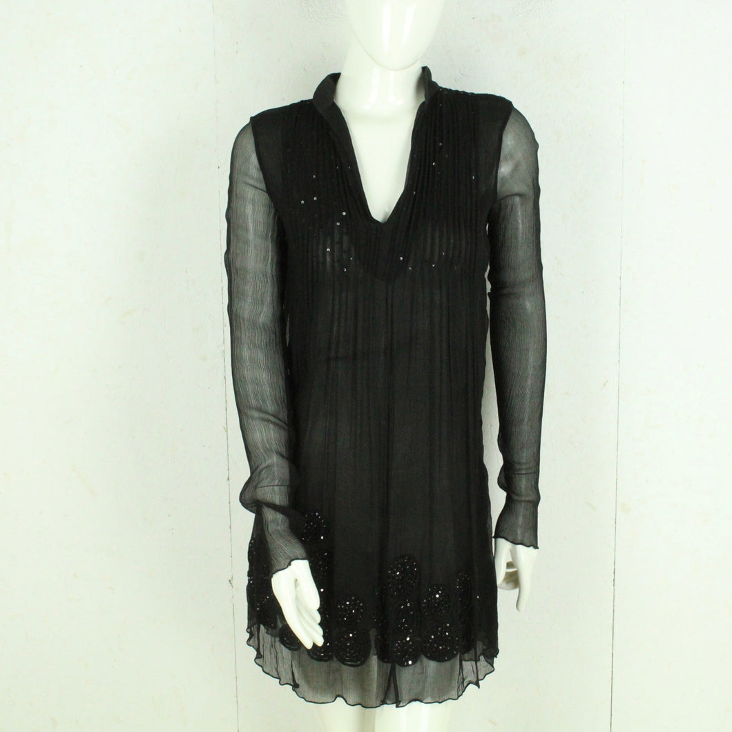 Second Hand TWIN-SET SIMONA BARBIERI Kleid Gr. M schwarz uni (*)