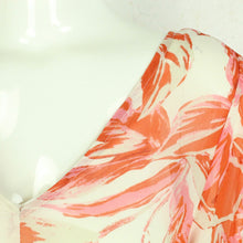 Laden Sie das Bild in den Galerie-Viewer, Second Hand PART TWO Midikleid Gr. 36 weiß mehrfarbig gemustert Kleid (*)