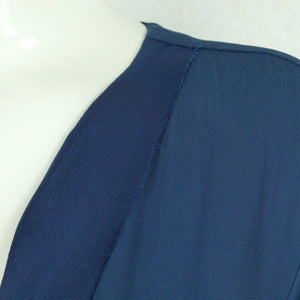 Second Hand BY MALENE BIRGER Midikleid Gr. 38 blau uni Kleid (*)