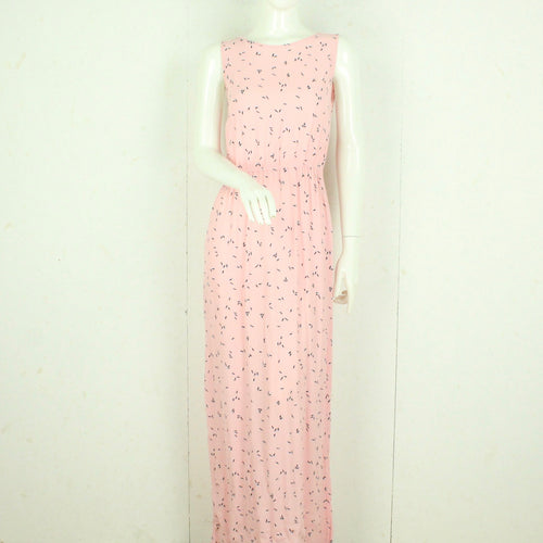Second Hand STINE GOYA Maxikleid Gr. S rosa mehrfarbig gemustert Kleid (*)