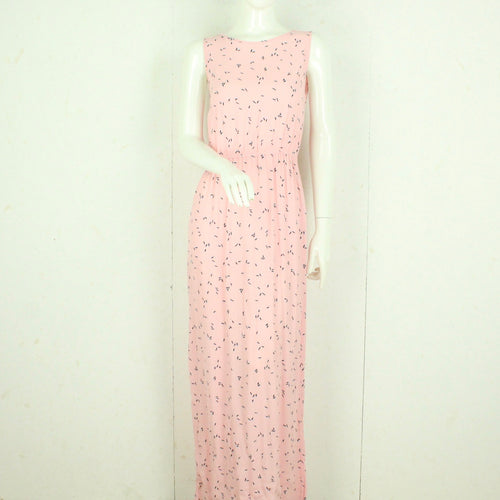 Second Hand STINE GOYA Maxikleid Gr. S rosa mehrfarbig gemustert Kleid (*)