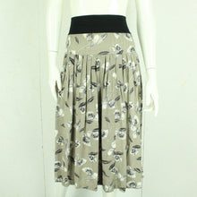 Laden Sie das Bild in den Galerie-Viewer, Vintage Rock Gr. S mehrfarbig geblümt High Waist Rock