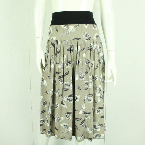 Vintage Rock Gr. S mehrfarbig geblümt High Waist Rock