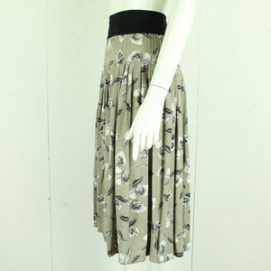 Vintage Maxirock Gr. S mehrfarbig geblümt High Waist Rock