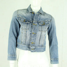 Laden Sie das Bild in den Galerie-Viewer, Second Hand LEE Jeansjacke Gr. S blau Jacke (*)