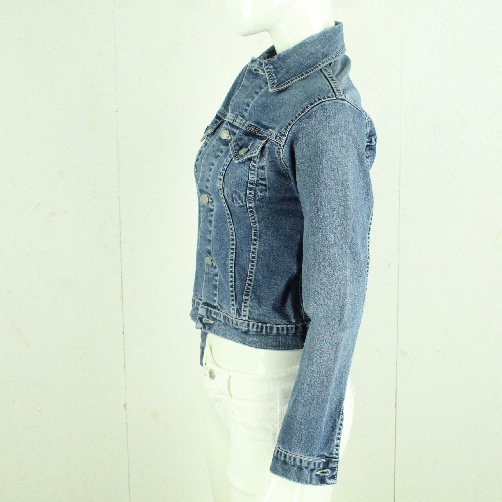 Second Hand GANG STAR Jeansjacke Gr. L blau Jacke (*)