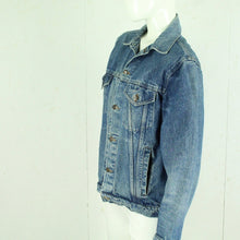 Laden Sie das Bild in den Galerie-Viewer, Second Hand RED WOOD VINTAGE Jeansjacke Gr. L blau Jacke (*)