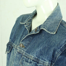 Laden Sie das Bild in den Galerie-Viewer, Second Hand RED WOOD VINTAGE Jeansjacke Gr. L blau Jacke (*)