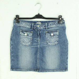 Vintage Y2K Jeansrock Gr. S blau Denim low waist Minirock