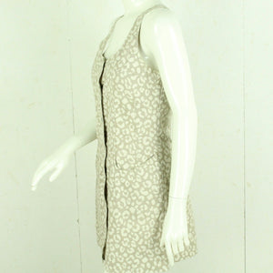 Vintage Y2K Kleid Gr. M braun beige gemustert Slip Dress