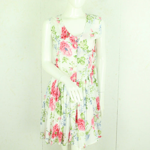 Vintage Y2K Kleid Gr. M mehrfarbig geblümt Slip Dress