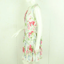 Laden Sie das Bild in den Galerie-Viewer, Vintage Y2K Kleid Gr. M mehrfarbig geblümt Slip Dress