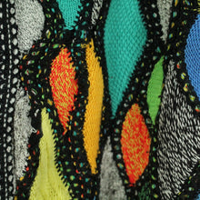 Laden Sie das Bild in den Galerie-Viewer, Vintage CARLO COLUCCI Pullover Gr. M bunt Crazy Pattern Strick
