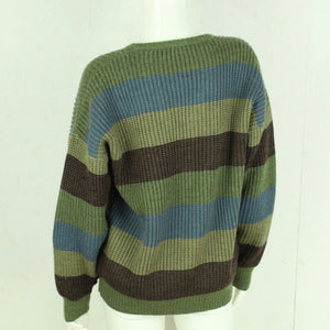 Vintage Pullover mit Wolle Gr. L mehrfarbig gestreift Strick