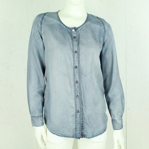 Second Hand CLOSED Bluse Gr. S blau (*)