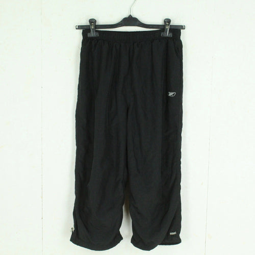 Vintage REEBOK Trainingshose Gr. M schwarz uni Track Pants