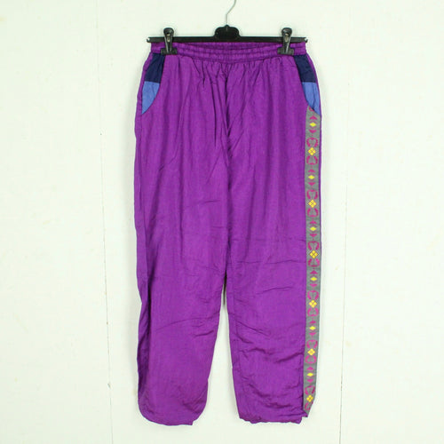 Vintage Trainingshose Gr. M lila bunt Track Pants