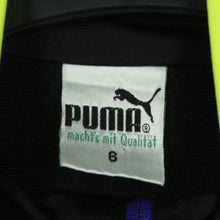 Laden Sie das Bild in den Galerie-Viewer, Vintage PUMA Trainingsjacke Gr. L bunt Sportswear mit Logo Stitching