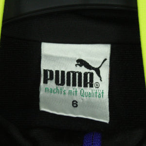 Vintage PUMA Trainingsjacke Gr. L bunt Sportswear mit Logo Stitching