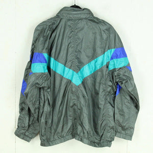 Vintage ALEX ATHLETICS Trainingsjacke Gr. L bunt Sportswear mit Logo Stitching