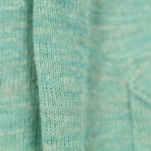 Second Hand HOSS INTROPIA Strickjacke Cardigan Gr. L grün-braun-meliert (*)