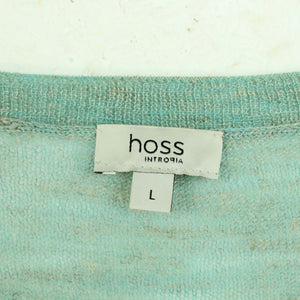 Second Hand HOSS INTROPIA Strickjacke Cardigan Gr. L grün-braun-meliert (*)