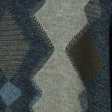 Laden Sie das Bild in den Galerie-Viewer, Vintage Pullover mit Wolle Gr. M mehrfarbig Crazy Pattern Strick