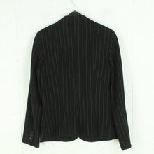 Laden Sie das Bild in den Galerie-Viewer, Second Hand INWEAR Blazer Gr. 38 schwarz weiß gestreift Jacke (*)