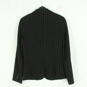Second Hand INWEAR Blazer Gr. 38 schwarz weiß gestreift Jacke (*)