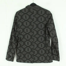 Laden Sie das Bild in den Galerie-Viewer, Second Hand ACOTE Blazer Jacke Gr. XS schwarz mehrfarbig gemustert (*)