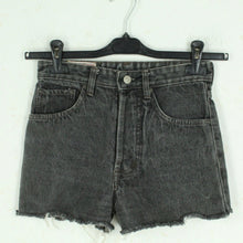 Laden Sie das Bild in den Galerie-Viewer, Second Hand LEVIS Jeansshorts Gr. 27 grau Mod. 501 Denim Shorts High Waist (*)