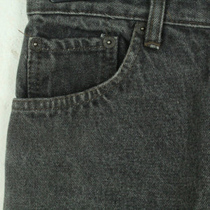 Second Hand LEVIS Jeansshorts Gr. 27 grau Mod. 501 Denim Shorts High Waist (*)