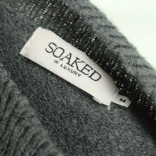 Laden Sie das Bild in den Galerie-Viewer, Second Hand SOAKED IN LUXURY Pullover Gr. M grau uni (*)