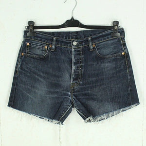 Second Hand LEVIS Jeansshorts Gr. 33 blau Mod. 501 Denim Shorts (*)