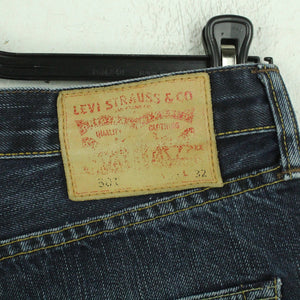 Second Hand LEVI'S Jeansshorts Gr. 33 blau Mod. 501 Denim Shorts (*)