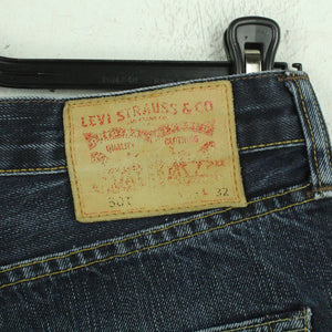 Second Hand LEVIS Jeansshorts Gr. 33 blau Mod. 501 Denim Shorts (*)