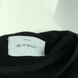 Second Hand WOOD WOOD Sweatshirt Gr. XS schwarz uni (*)
