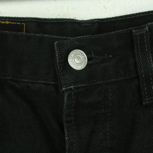 Second Hand LEVIS Jeansshorts Gr. 28 schwarz Mod. 555 Denim Shorts (*)