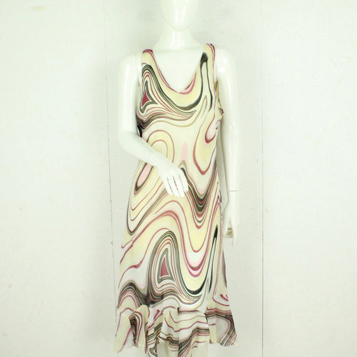 Vintage Maxikleid Gr. XXL mehrfarbig gemustert Kleid