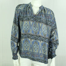 Laden Sie das Bild in den Galerie-Viewer, Second Hand COPENHAGEN LUXE Bluse Gr. M/L mehrfarbig gemustert (*)